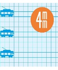 Libretas Lamela A4 Cuadros 4 mm