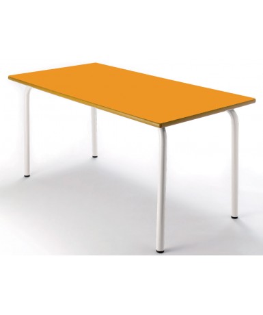 Mesa rectangular 120x60 cm. Patas Blancas - 46...