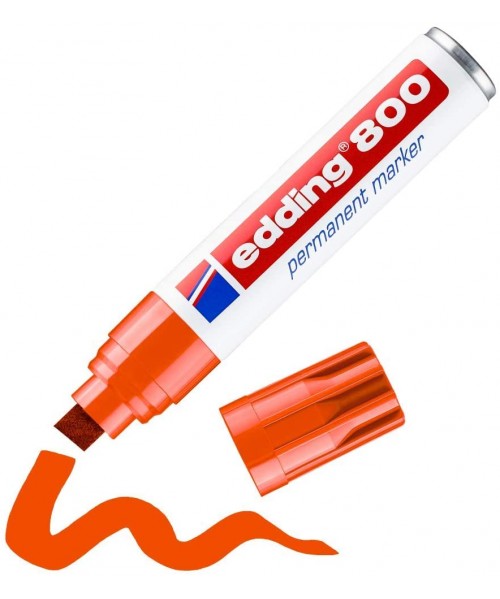 Rotuladores edding 800 naranja