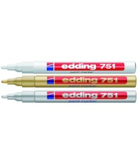 Rotulador edding 751 Plata