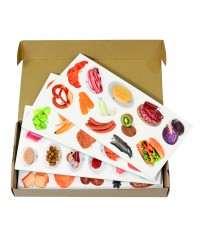 Piramide alimentos magnetica