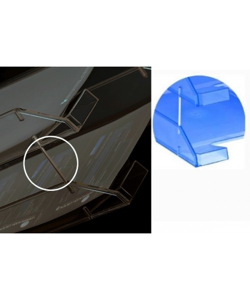 Varillas elevadores para bandejas antichoque