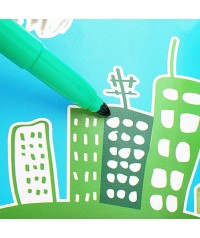 Rotulador Giotto Turbo Maxi 12 colores