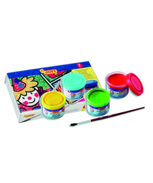 Témpera Jovi - Estuche 7 colores 2