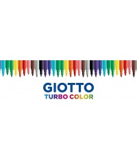 Rotulador fino Giotto Turbo Color - 24 unidades