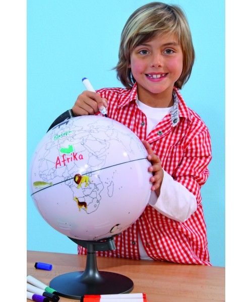 Globo político mundo borrable 2