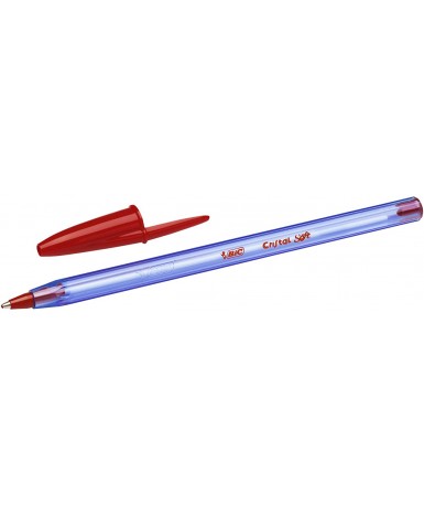 Bic cristal soft - Rojo