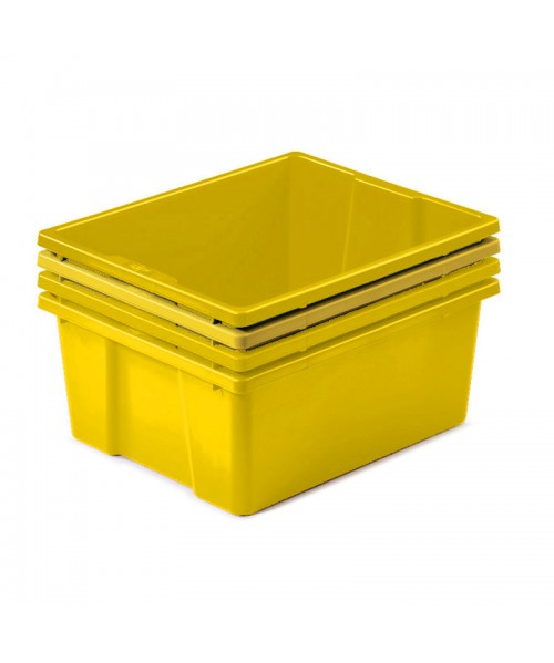 Cubeta doble amarilla