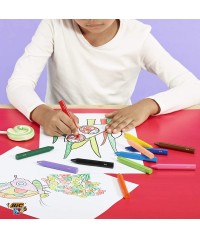 Class pack ceras Plastidecor Peques 144 unidades