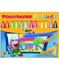 Caja ceras Plastidecor Peques 12 colores