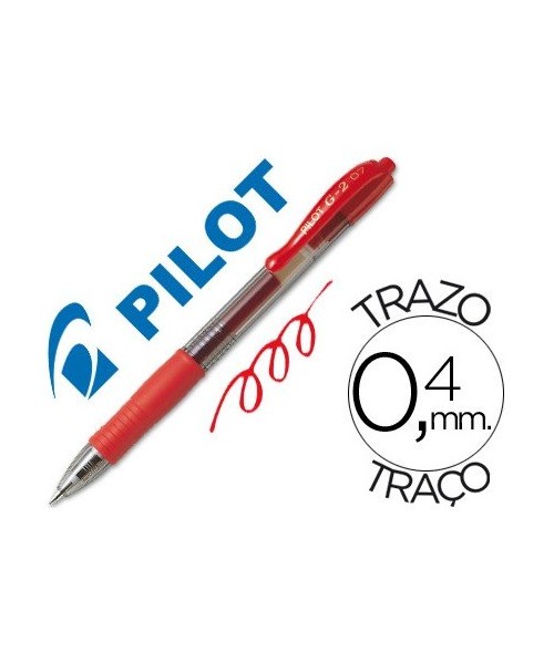 Bolígrafo pilot G-2 - Rojo 2
