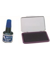 Tinta tampón sellar Azul Marino
