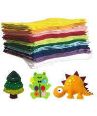 100 Láminas fieltro cuartilla