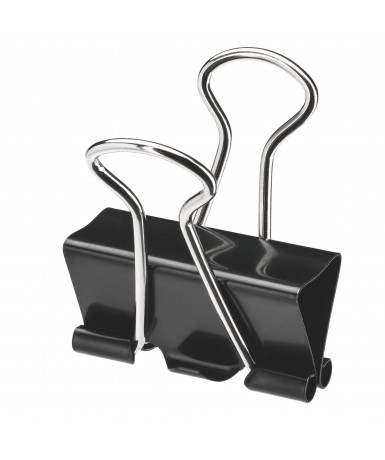 Pinzas abatibles Negras de 32 mm