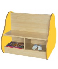 Banco librería doble