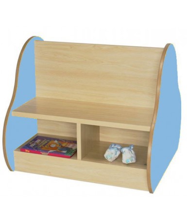 Banco librería doble