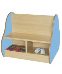 Banco librería doble