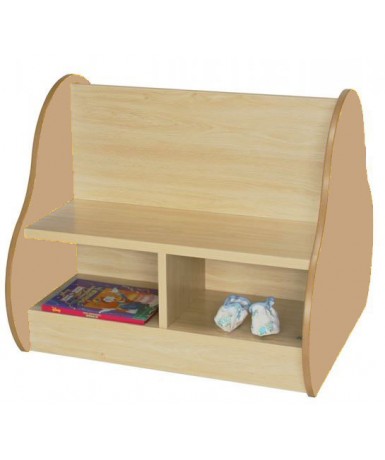 Banco librería doble