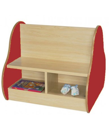 Banco librería doble