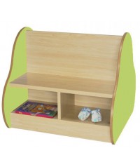 Banco librería doble