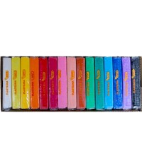 Caja 15 Plastilinas R-72 colores surtidos 350 gr. Jovi