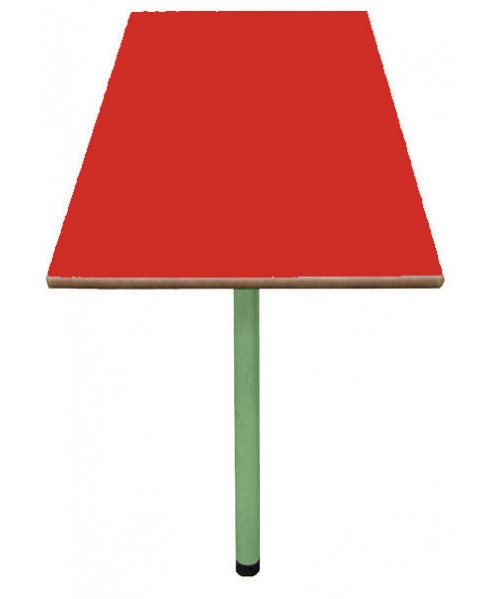 Mesa abatible pared. Patas verdes - 60 cm. de alto 2