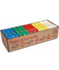 Caja 15 Plastilinas Básicas 5 colores 350 gr. Jovi