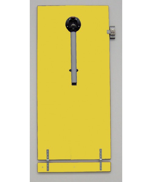 Mesa abatible pared. Patas gris - 54 cm. de alto 2