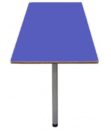 Mesa abatible pared. Patas gris - 54 cm. de alto