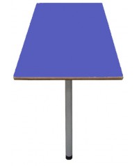 Mesa abatible pared. Patas gris - 54 cm. de alto