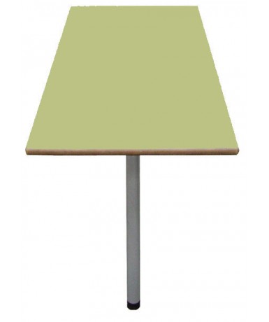 Mesa abatible pared. Patas gris - 54 cm. de alto