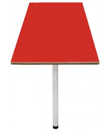 Mesa abatible pared. Patas blancas - 60 cm. de...