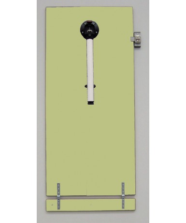 Mesa abatible pared. Patas blancas - 60 cm. de...