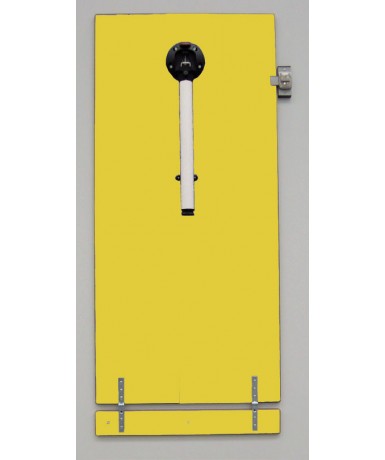 Mesa abatible pared. Patas blancas - 60 cm. de...