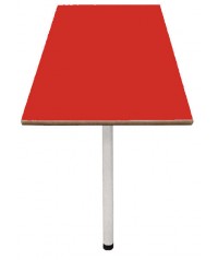 Mesa abatible pared. Patas blancas - 54 cm. de alto