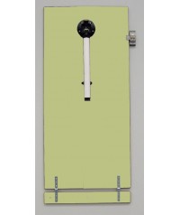 Mesa abatible pared. Patas blancas - 54 cm. de alto