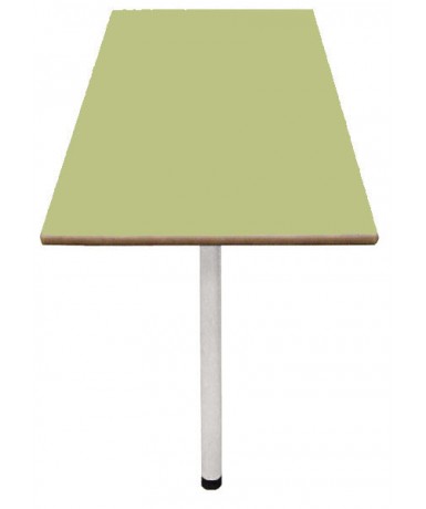 Mesa abatible pared. Patas blancas - 54 cm. de...