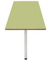 Mesa abatible pared. Patas blancas - 54 cm. de alto