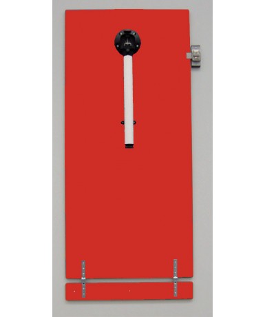 Mesa abatible pared. Patas blancas - 54 cm. de...