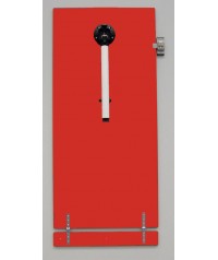 Mesa abatible pared. Patas blancas - 54 cm. de alto