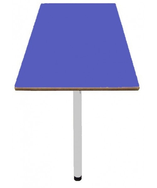 Mesa abatible pared. Patas blancas - 54 cm. de alto