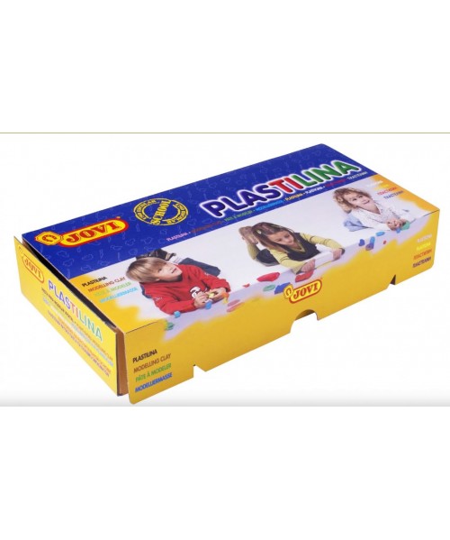 Caja 15 Plastilinas R-71 colores surtidos 150 gr. Jovi