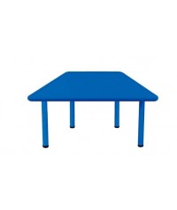 Mesa trapezoidal polipropileno - 46 cm. de alto.