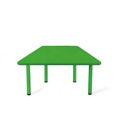 Mesa trapezoidal polipropileno - 52 cm. de alto