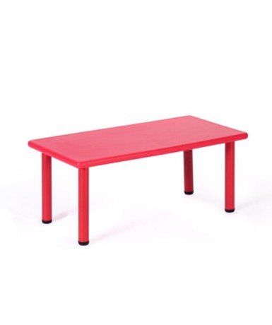 Mesa rectangular polipropileno - 52 cm. de alto