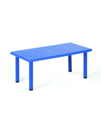 Mesa rectangular polipropileno - 52 cm. de alto