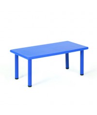 Mesa rectangular polipropileno - 52 cm. de alto