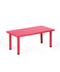 Mesa rectangular polipropileno - 58 cm. de alto