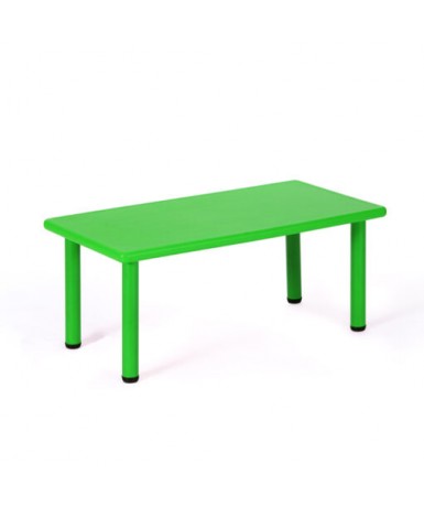 Mesa rectangular polipropileno - 58 cm. de alto