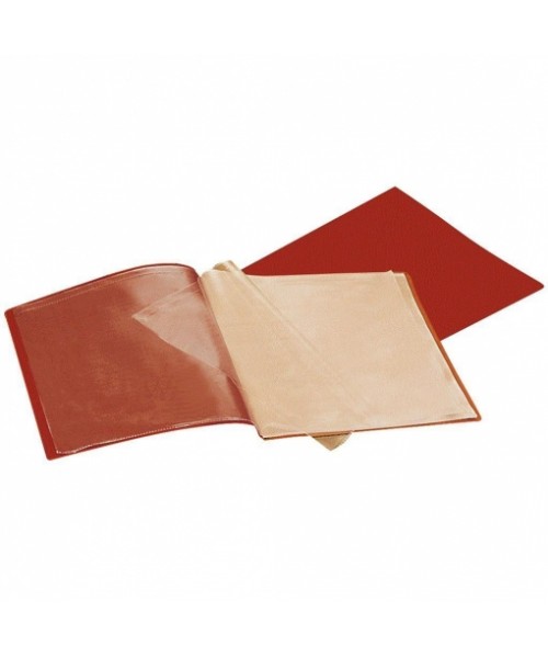 Carpeta 20 fundas Burdeos 2